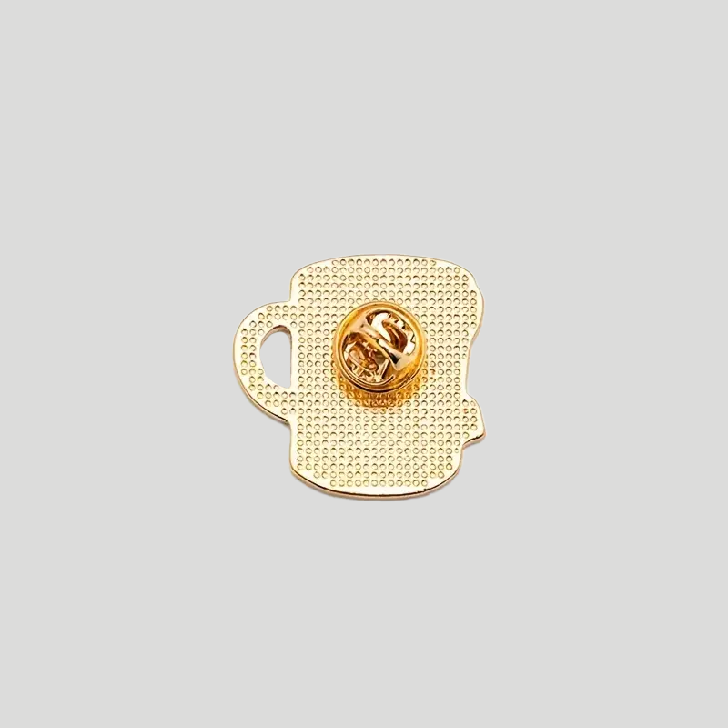"Fueled By Tea" Teacup Enamel Pin